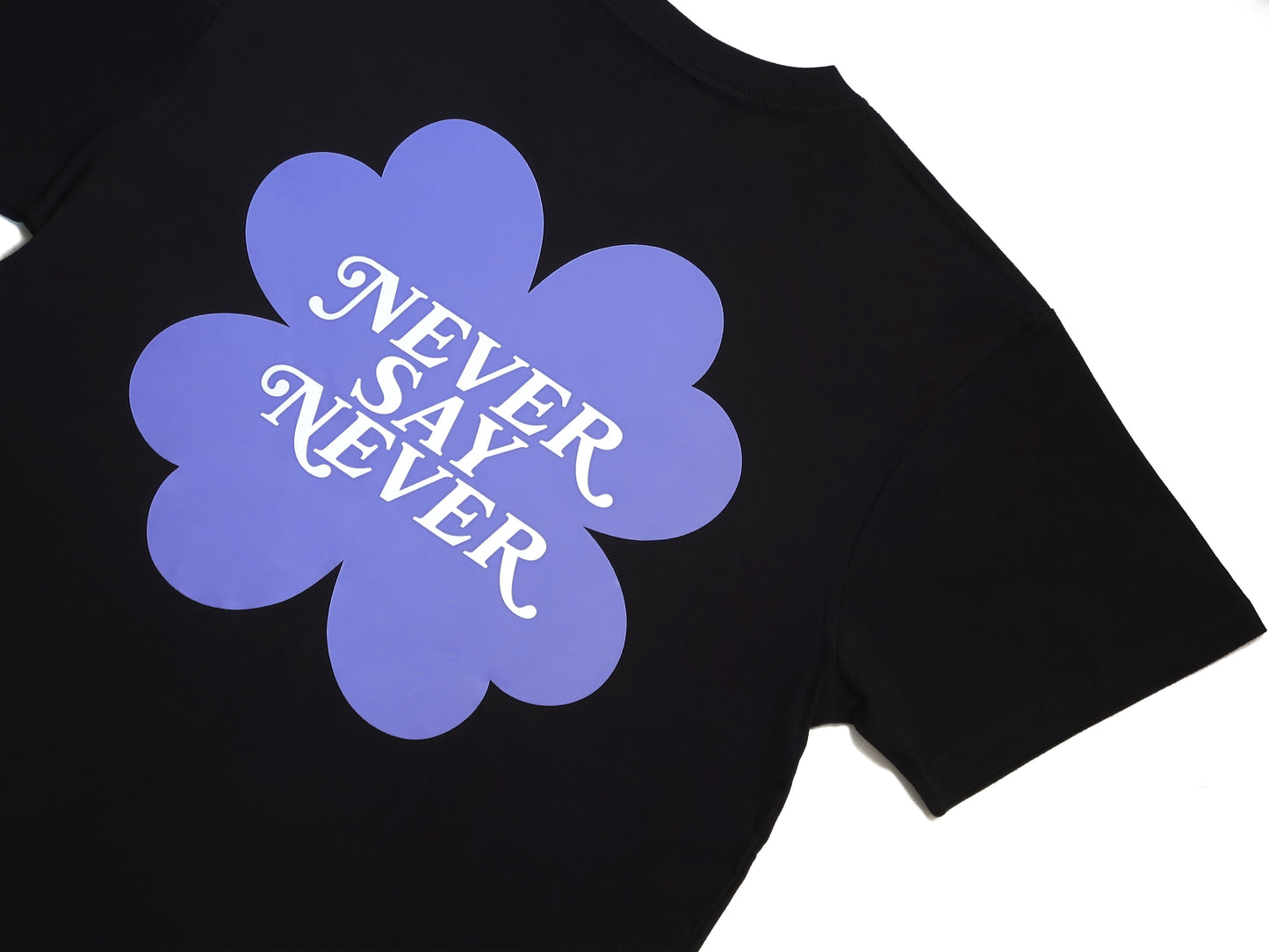 NEVER SAY NEVER T SHIRT
